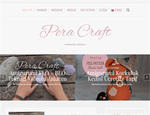 Tablet Screenshot of peracraft.com